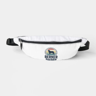 Berner Daddy Vintage Dog Dad Vector Shirt Design_1 Fanny Pack