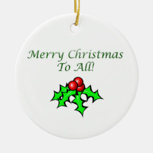 Berner in Sleigh Ceramic Ornament