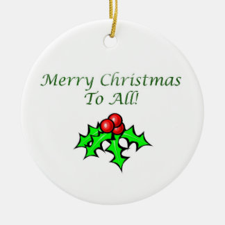 Berner in Sleigh Ceramic Ornament
