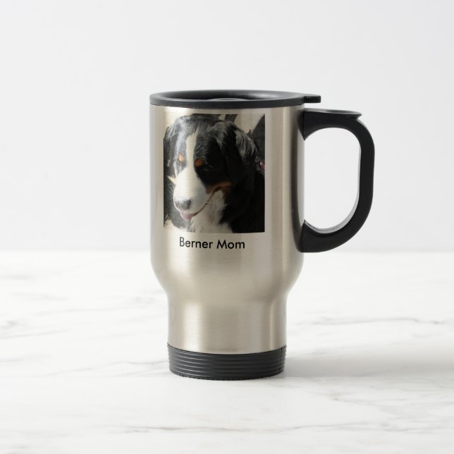 Berner Mom Travel Mug (Right)