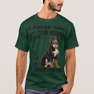 Berner Sennenhund Quote Mom Dad Print, Bernese Mou T-Shirt