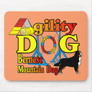 Bernese Agility Gifts Mouse Pad