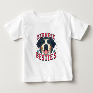 Bernese Besties - Friendship with Bernese Mountain Baby T-Shirt