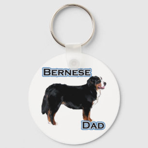 Bernese Dad 4 - Keychain