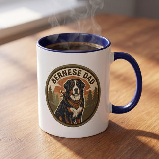 Bernese Dad Coffee Mug | Mountain Dog Dad Gift