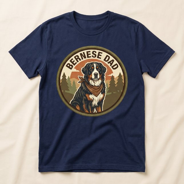 Bernese Dad Tee | Bernese Mountain Dog Dad Gift (Creator Uploaded)