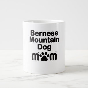 Bernese Dog Mom, Bernese Mom, Berner Dog Mom Large Coffee Mug