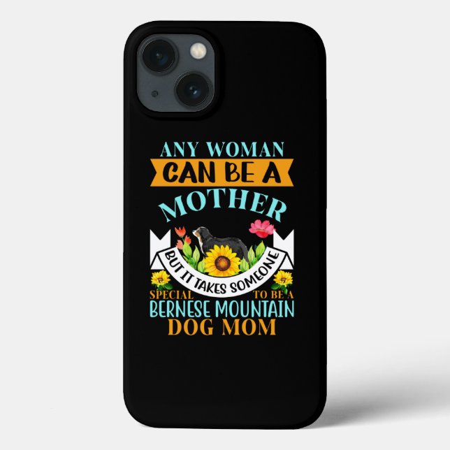 Bernese dog mother, Bernese dog mom, Bernese mom Case-Mate iPhone Case (Back)