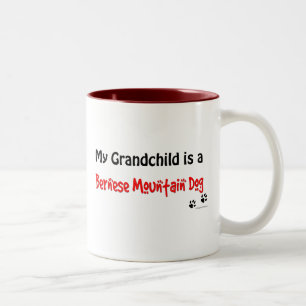 Bernese Grandchild Two-Tone Coffee Mug