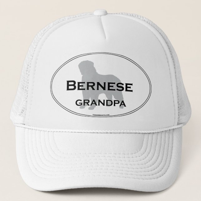 Bernese Grandpa Trucker Hat (Front)