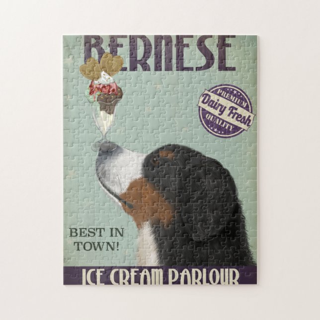 Bernese Ice Cream Jigsaw Puzzle (Vertical)