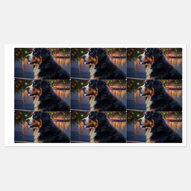 Bernese Mountain Christmas Cruise: Pawsome Holiday (Sheet)