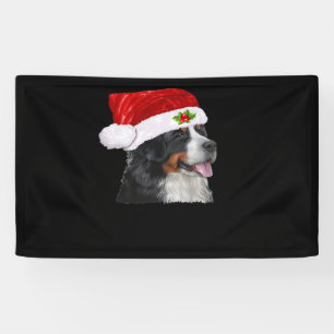 Bernese Mountain Christmas Shirt Dog Christmas Cos Banner
