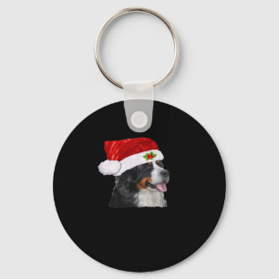 Bernese Mountain Christmas Shirt Dog Christmas Cos Keychain