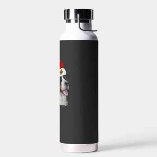 Bernese Mountain Christmas Shirt Dog Christmas Cos Water Bottle