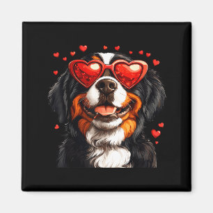 Bernese Mountain Cute Berner Dog Lover Valentines Magnet