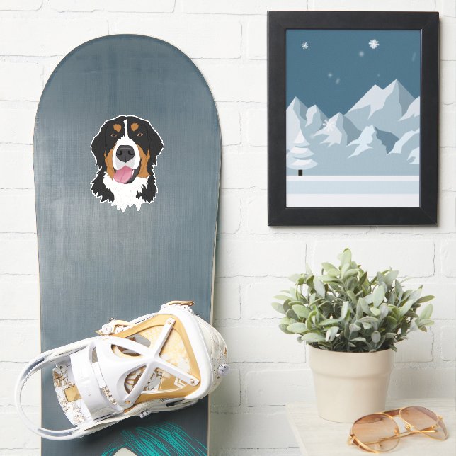 Bernese Mountain Dog (Snowboard)