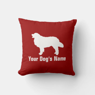 Bernese Mountain Dog バーニーズ・マウンテン・ドッグ Throw Pillow