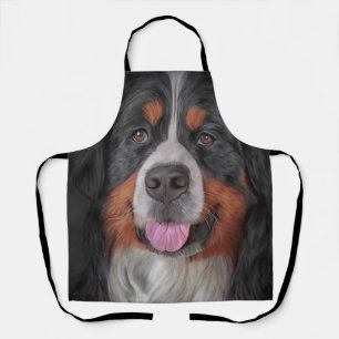Bernese Mountain Dog 6 Apron