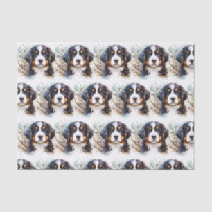 Bernese Mountain Dog AI Puppy  Tissue Paper