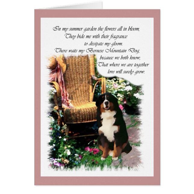 Bernese Mountain Dog Art Gifts (Front)