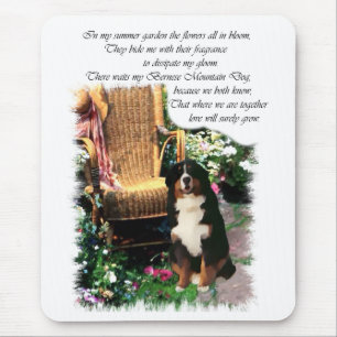 Bernese Mountain Dog Art Gifts Mouse Pad
