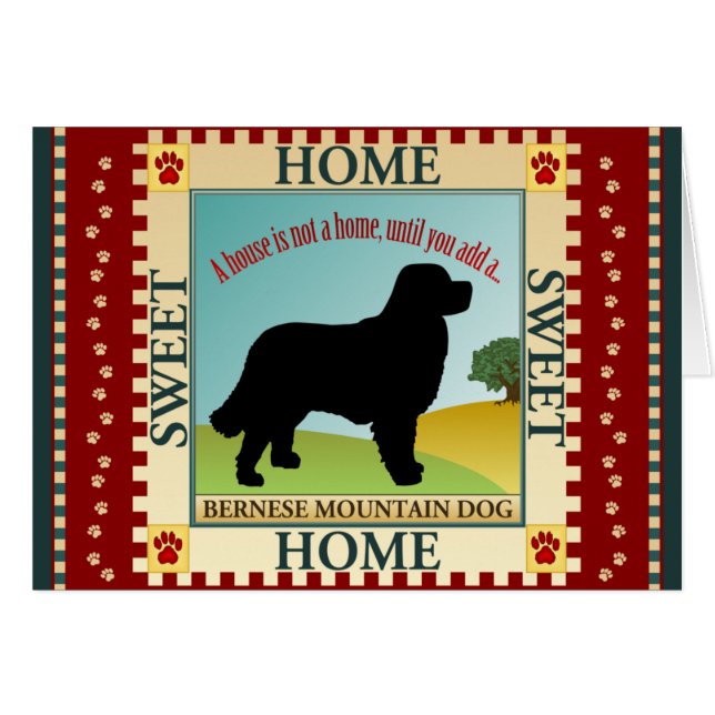 Bernese Mountain Dog [Berner] (Front Horizontal)