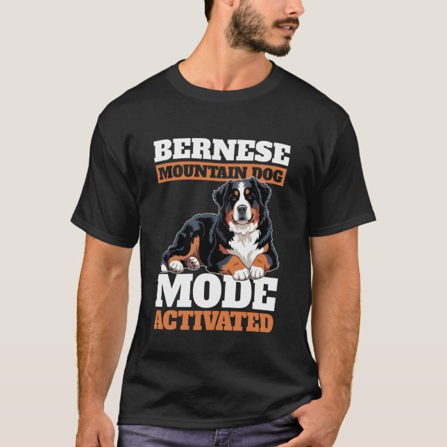 Bernese Mountain Dog Berner Dog T-Shirt (Front)