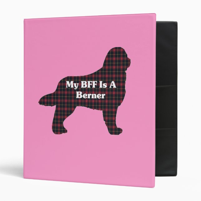 Bernese Mountain  Dog BFF Binder (Front/Inside)