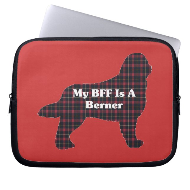 Bernese Mountain  Dog BFF Laptop Sleeve (Front)