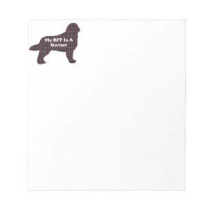 Bernese Mountain  Dog BFF Notepad