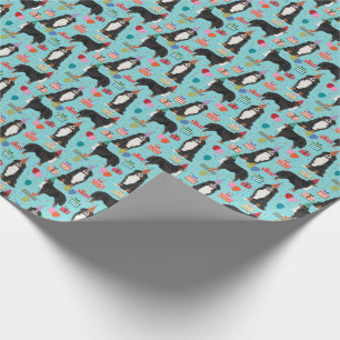 Bernese Mountain Dog Birthday Gift Wrap