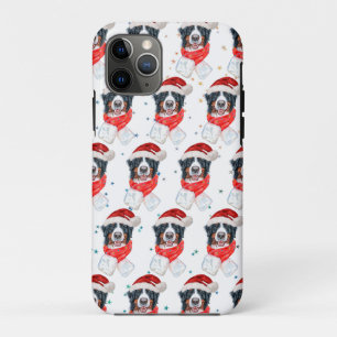 Bernese Mountain Dog Breed Christmas iPhone 11 Pro Case