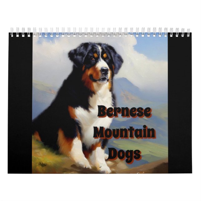 Bernese Mountain Dog  Calendar (Cover)
