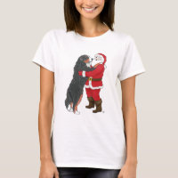 Bernese Mountain Dog Christmas Greeting
