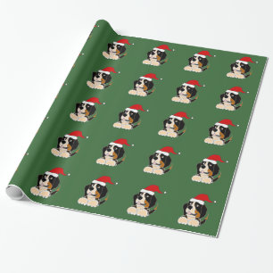 Bernese Mountain Dog Christmas Wrapping Paper