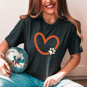 Bernese Mountain Dog Cute Modern Gift with heart T-Shirt