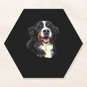 Bernese Mountain Dog Cuteness! Classic T-Shirt Paper Coaster
