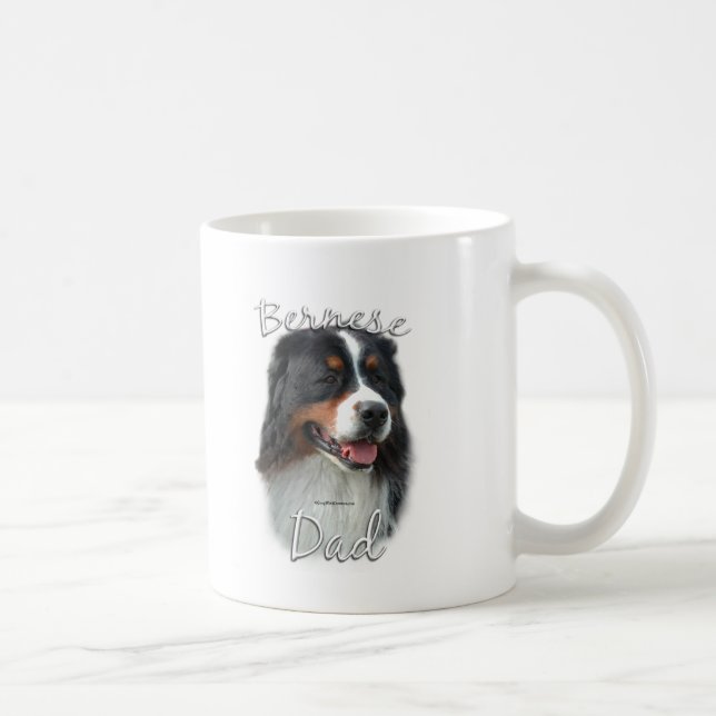 Bernese Mountain Dog Dad 2 Coffee Mug (Right)