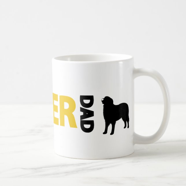 Bernese Mountain Dog Dad Coffee Mug (Right)