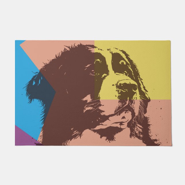 Bernese Mountain Dog  Doormat (Front)