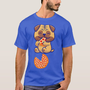 Bernese Mountain Dog Eating Pizza Its My 12th Birt T-Shirt