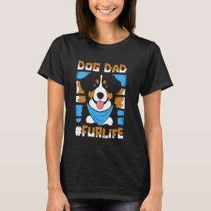 Bernese Mountain Dog Father Breed - Pet Dog Dad Fu T-Shirt