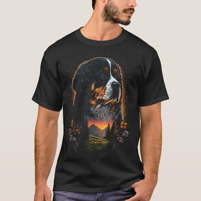 Bernese Mountain Dog  For Men Women Kids T-Shirt (Front)