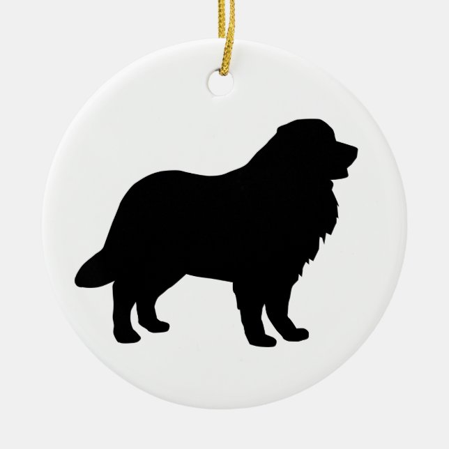 Bernese Mountain Dog Gear Ceramic Ornament (Front)