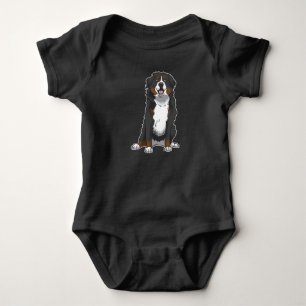 Bernese Mountain Dog Gift Idea Baby Bodysuit