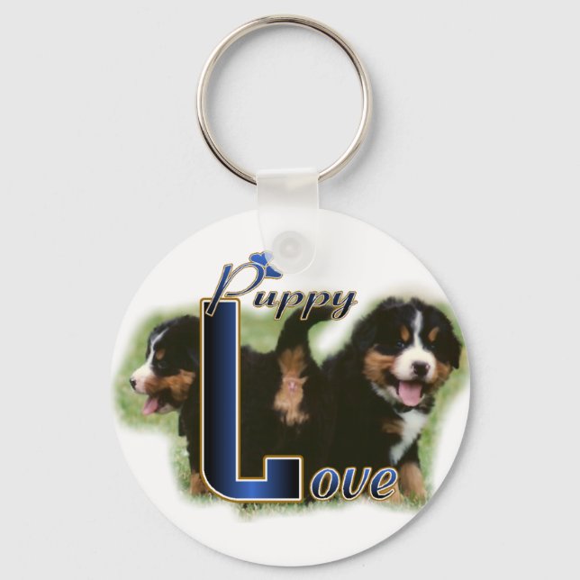 Bernese Mountain Dog Gifts Keychain (Front)