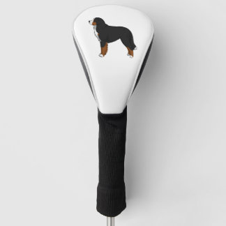 Bernese Mountain Dog  Golf Head Cover