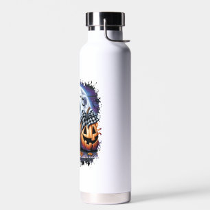 Bernese Mountain Dog Halloween Water Bottle