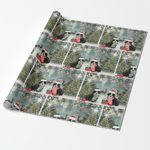 Bernese Mountain dog Holiday Wrapping Paper